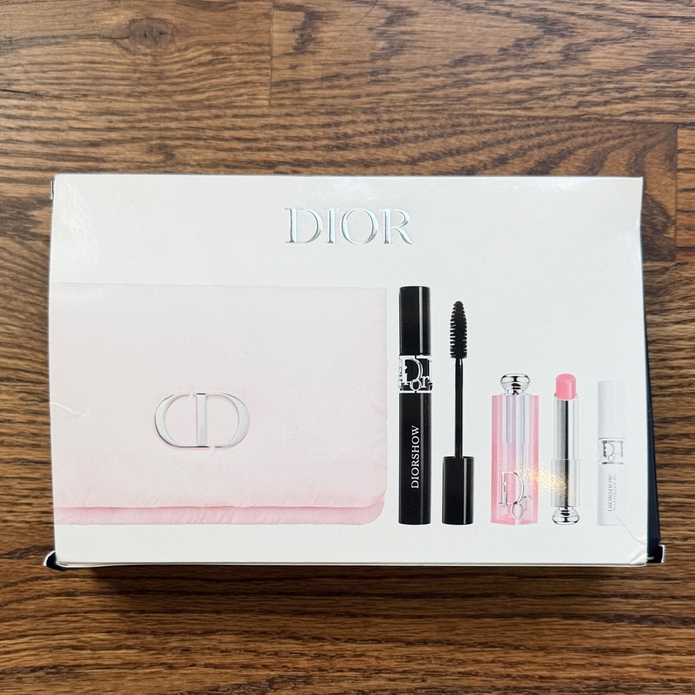 Dior Makeup Gift Set — Light Pink & Black